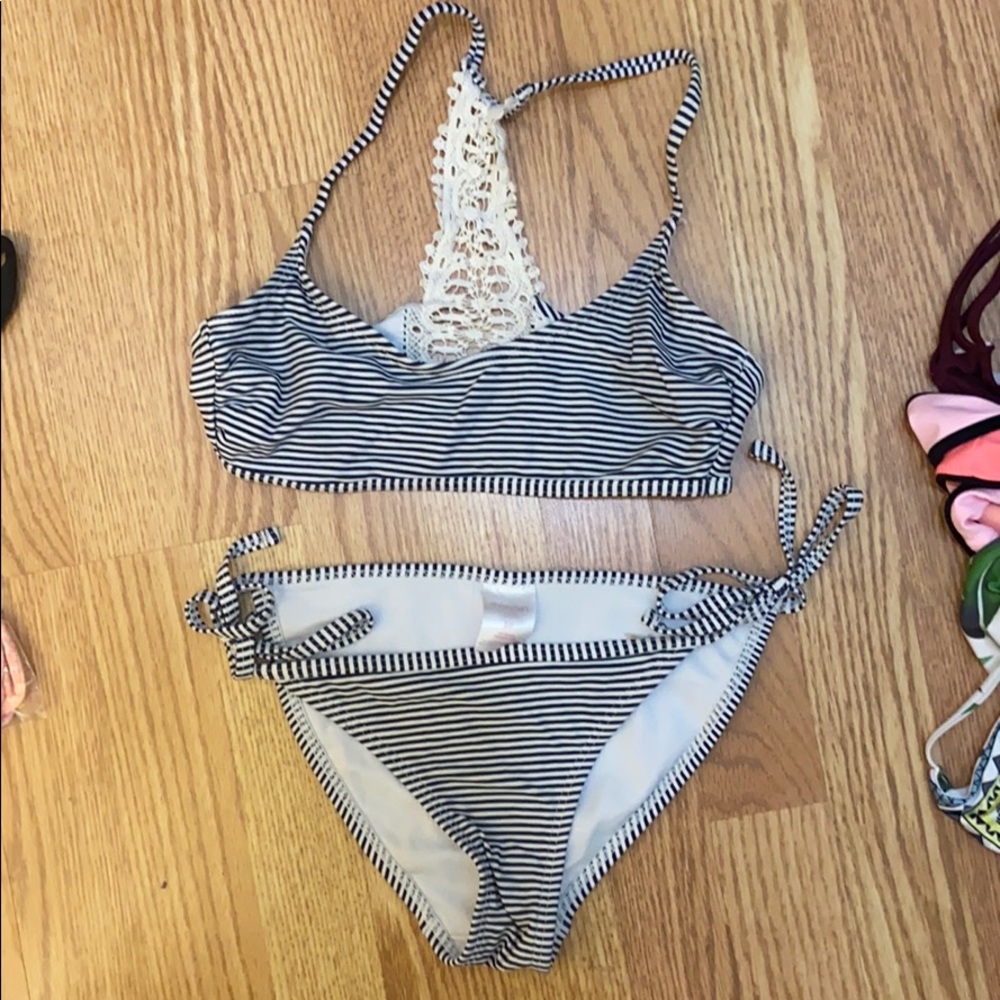 Women’s size small striped bikini